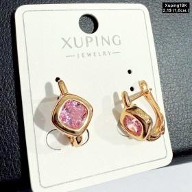 Сережки Xuping18К 20392 (1,6см)